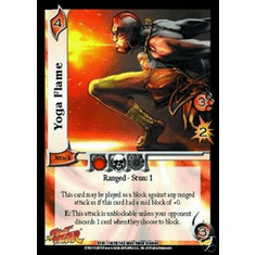 UFS Street Fighter Yoga Flame FOIL Single Card