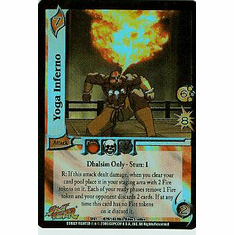UFS Street Fighter Yoga Inferno Ultra Rare FOIL Card