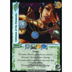 UFS Talisman of the Elements Foil League Card