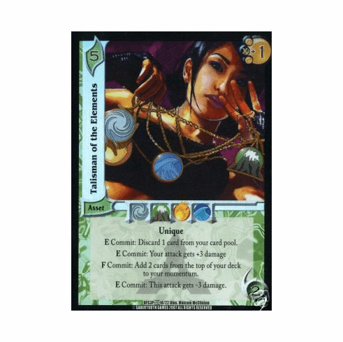 UFS Talisman of the Elements Foil League Card