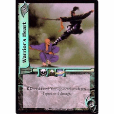 UFS Warrior's Heart Foil League Card