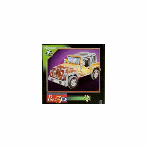 Wrebbit Puzz 3D 4x4 Jeep Puzzle