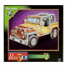 Wrebbit Puzz 3D 4x4 Jeep Puzzle