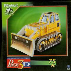 Wrebbit Puzz 3D Bulldozer Puzzle
