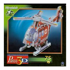 Wrebbit Puzz 3D Helicopter Puzzle