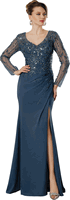 Annabelle <br> (Fall 2026) <br> A8003 <br> <br> Charcoal <br> 10 12 14 16 18 20 22 24 <br> 1 Piece Gown