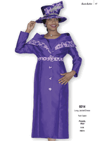 Aussie Austin <br> (Fall & Winter 2025) <br> AA6014 <br> <br> Purple  <br>   Red <br> 8 10 12 14 16 18 20 22 24 26<br><br>Long Jacket/Dress <br> Twill Satin