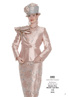 Champagne Italy <br> (Fall/Winter 2025) <br> CH6101 <br> <br> Metallic-Pink <br> Metallic-Light-Blue <br> 8 10 12 14 16 18 20 22 24 26<BR><BR>Jacket/Skirt/Cami<BR>Twill Satine/Metallic Brocade Champagne Italy <br> (Fall/Winter 2025) <br> CH6101 <br> <br> Metallic-Pink <br> Metallic-Light-Blue <br> 8 10 12 14 16 18 20 22 24 26<BR><BR>Jacket/Skirt/Cami<BR>Twill Satine/Metallic Brocade