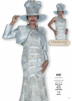 Champagne Italy <br> (Fall/Winter 2025) <br> CH6107 <br> <br> Mint-Green <br> Gold <br> Peach <br> Light-Blue <br> 8 10 12 14 16 18 20 22 24 26<BR><BR>Jacket/Dress<BR>Novelty Brocade/Twill Satine Champagne Italy <br> (Fall/Winter 2025) <br> CH6107 <br> <br> Mint-Green <br> Gold <br> Peach <br> Light-Blue <br> 8 10 12 14 16 18 20 22 24 26<BR><BR>Jacket/Dress<BR>Novelty Brocade/Twill Satine