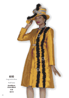 Champagne Italy <br> (Fall/Winter 2025) <br> CH6110 <br> <br> Gold/Black <br> Green/Black <br> 8 10 12 14 16 18 20 22 24 26<BR><BR>Long Jacket/Dress<BR>Twill Satine Champagne Italy <br> (Fall/Winter 2025) <br> CH6110 <br> <br> Gold/Black <br> Green/Black <br> 8 10 12 14 16 18 20 22 24 26<BR><BR>Long Jacket/Dress<BR>Twill Satine