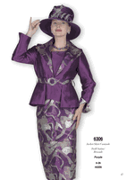 Champagne Italy <br> (Fall/Winter 2025) <br> CH6306 <br> <br> Purple <br> 8 10 12 14 16 18 20 22 24 26<BR><BR>Jacket/Skirt/Cami<BR>Twill Satine/Brocade Champagne Italy <br> (Fall/Winter 2025) <br> CH6306 <br> <br> Purple <br> 8 10 12 14 16 18 20 22 24 26<BR><BR>Jacket/Skirt/Cami<BR>Twill Satine/Brocade
