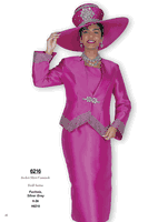 Champagne Italy <br> (Fall/Winter 2025) <br> CH6216 <br> <br> Fuchsia <br> Silver-Grey <br> 8 10 12 14 16 18 20 22 24 26<BR><BR>Jacket/Skirt/Cami<BR>Twill Satine Champagne Italy <br> (Fall/Winter 2025) <br> CH6216 <br> <br> Fuchsia <br> Silver-Grey <br> 8 10 12 14 16 18 20 22 24 26<BR><BR>Jacket/Skirt/Cami<BR>Twill Satine