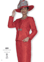 Champagne Italy <br> (Fall/Winter 2025) <br> CH6219 <br> <br> Red <br> Mint <br> 8 10 12 14 16 18 20 22 24 26<BR><BR>Jacket/Skirt/Cami<BR>Novelty Brocade Champagne Italy <br> (Fall/Winter 2025) <br> CH6219 <br> <br> Red <br> Mint <br> 8 10 12 14 16 18 20 22 24 26<BR><BR>Jacket/Skirt/Cami<BR>Novelty Brocade