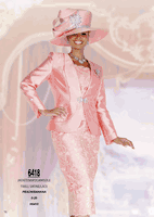 Champagne Italy <br> (Spring/Summer 2026) <br> CH6418 <br> <br> Peach/Banana <br> 8 10 12 14 16 18 20 22 24 26<BR><BR>Jacket/Skirt/Camisole<BR>Twill Satine/Lace