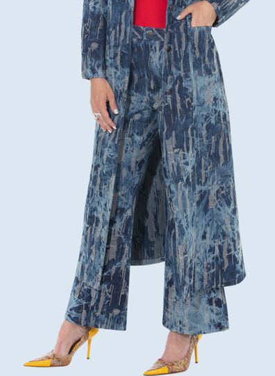 D.V. Jeans <br> (Fall 2025) <br> DV8507-P <br> <br> BLUES <br> S M L XL 1X 2X<BR><BR>Pant