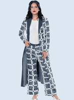 D.V. Jeans <br> (Fall 2025) <br> DV8509-J <br> <br> DARK-BLUE <br> S M L XL 1X 2X<BR><BR>Duster