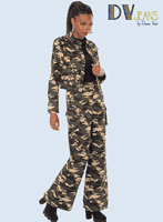 D.V. Jeans <br> (Fall 2025) <br> DV8511 <br> <br> GREEN-CAMO <br> S M L XL 1X 2X<BR><BR>2pc. Jacket & Pant Set