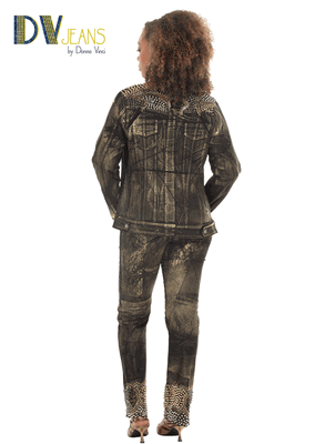 D.V. Jeans <br> (Fall 2026) <br> DV8521-J <br> <br> GOLD <br> S M L XL 1X 2X<BR><BR>Denim Jacket