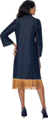 Devine Sport <br> (Fall 2026) <br> DS800401 <br> <br> Blue <br> 8 10 12 14 16 18 20 22 24<br><br>Soft Denim <br>1 Piece Dress