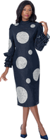 Devine Sport <br> (Fall 2026) <br> DS800421 <br> <br> Navy <br> 8 10 12 14 16 18 20 22 24<br><br>Soft Denim <br>1 Piece Dress