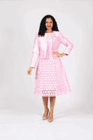 Diana Collection <br> (Spring/Summer 2026) <br> D8629 <br><br>Black  <br>   Pink  <br>   White  <br>   Purple  <br>   Teal <br> 8 10 12 14 16 18 20 22 24<br><br>Lace<br>2 pc Dress