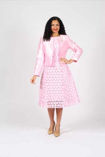 Diana Collection <br> (Spring/Summer 2026) <br> D8629 <br><br>Black  <br>   Pink  <br>   White  <br>   Purple  <br>   Teal <br> 8 10 12 14 16 18 20 22 24<br><br>Lace<br>2 pc Dress