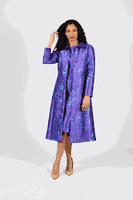 Diana Collection <br> (Spring/Summer 2026) <br> D8760 <br><br>Purple <br> 8 10 12 14 16 18 20 22 24<br><br>Silk Twill<br>2 pc Dress