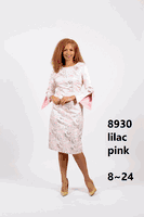 Diana Collection <br> (Spring/Summer 2026) <br> D8930 <br><br>Lilac  <br>   Pink <br> 8 10 12 14 16 18 20 22 24<br><br>Brocade<br>1 pc Dress
