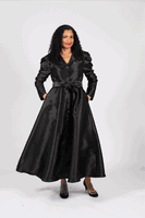 Diana Collection <br> (Spring/Summer 2026) <br> D8743 <br><br>Black  <br>   Purple  <br>   White <br> 8 10 12 14 16 18 20 22 24<br><br>Silk Twill<br>1 pc Dress