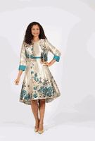 Diana Collection <br> (Spring/Summer 2026) <br> D8753 <br><br>Red  <br>   Teal <br> 8 10 12 14 16 18 20 22 24<br><br>Brocade<br>2 pc Dress