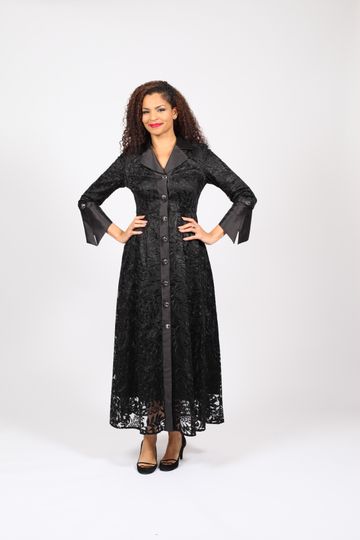 Diana Collection <br> (Spring/Summer 2026) <br> D8773 <br><br>Black <br> 8 10 12 14 16 18 20 22 24<br><br>Lace<br>1 pc Dress