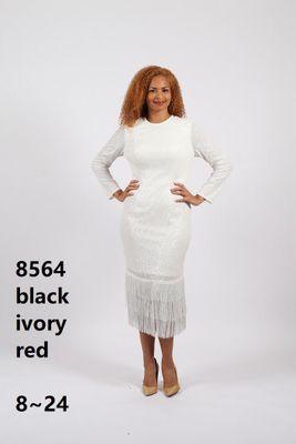 Diana Collection <br> (Spring/Summer 2026) <br> D8564 <br><br>Black  <br>   Red  <br>   Ivory  <br>   Purple <br> 8 10 12 14 16 18 20 22 24<br><br>Sequins<br>1 pc Dress