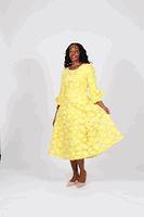 Diana Collection <br> (Spring/Summer 2026) <br> D8825-YE <br><br>Yellow <br> 8 10 12 14 16 18 20 22 24<br><br>Organza<br>1 pc Dress