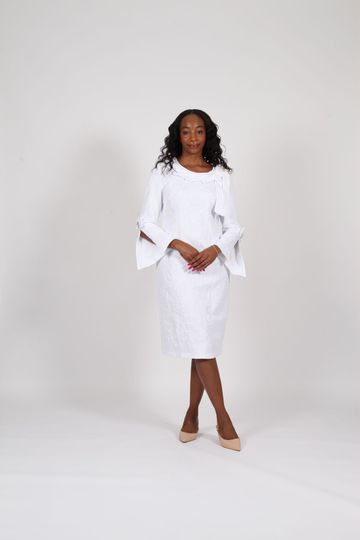 Diana Collection <br> (Spring/Summer 2026) <br> D9114 <br><br>Black  <br>   White <br> 8 10 12 14 16 18 20 22 24<br><br>Polyester<br>1 pc Dress