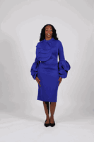 Diana Collection <br> (Spring/Summer 2026) <br> D9131 <br><br>Black  <br>   Royal  <br>   White <br> 8 10 12 14 16 18 20 22 24<br><br>Scuba<br>1 pc Dress