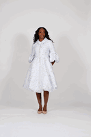 Diana Collection <br> (Spring/Summer 2026) <br> D9138 <br><br>Silver <br> 8 10 12 14 16 18 20 22 24<br><br>Brocade<br>1 pc Dress