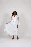 Diana Collection <br> (Spring/Summer 2026) <br> D9142 <br><br>Black  <br>   White <br> 8 10 12 14 16 18 20 22 24<br><br>Lace<br>1 pc Dress