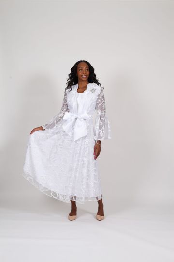 Diana Collection <br> (Spring/Summer 2026) <br> D9142 <br><br>Black  <br>   White <br> 8 10 12 14 16 18 20 22 24<br><br>Lace<br>1 pc Dress