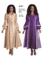 Diana Collection <br> (Spring/Summer 2026) <br> D8147 <br><br>Black  <br>   Gold  <br>  Purple  <br>   White <br> 8 10 12 14 16 18 20 22 24 26 28<br><br>Silk Twill<br>1 pc Robe