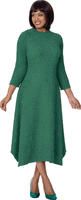 Divine Casuals <br> (Fall 2026) <br> DC2021 <br> <br> Green <br> S M L XL 1x 2x 3x<br><br>1 Piece Dress