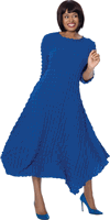 Divine Casuals <br> (Fall 2026) <br> DC2031 <br> <br> Royal <br> S M L XL 1x 2x 3x<br><br>1 Piece Dress