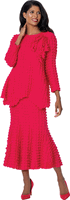 Divine Casuals <br> (Fall 2026) <br> DC2052 <br> <br> Magenta <br> S M L XL 1x 2x 3x<br><br>1 Piece Dress