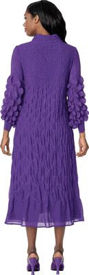 Divine Casuals <br> (Fall 2026) <br> DC2091 <br> <br> Purple <br> M L XL 1x 2x<br><br>1 Piece Dress