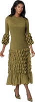 Divine Casuals <br> (Fall 2026) <br> DC2101 <br> <br> Olive <br> M L XL 1x 2x<br><br>1 Piece Dress