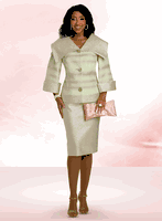 Donna Vinci Couture <br> (Spring 2025) <br> DV12200 <br> <br> MINT <br> 8 10 12 14 16 18 20<br> <br> 2pc. Jacket & Skirt Set <br> Novelty Fabrics In Gold & Mint, Designed With Silver Novelty Fabric & Gold Buttons Donna Vinci Couture <br> (Spring 2025) <br> DV12200 <br> <br> MINT <br> 8 10 12 14 16 18 20<br> <br> 2pc. Jacket & Skirt Set <br> Novelty Fabrics In Gold & Mint, Designed With Silver Novelty Fabric & Gold Buttons