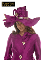 Donna Vinci Hats <br> (Fall/Holiday 2026) <br> HAT<br>DVH12292 <br> <br> Magenta
