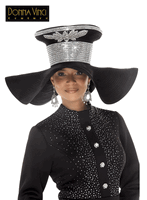 Donna Vinci Hats <br> (Fall/Holiday 2026) <br> HAT<br>DVH12301 <br> <br> Black