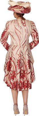 Dorinda Clark Cole <br> (Fall 2025) <br> DCC309872 <br> <br> Multi <br> 8 10 12 14 16 18<br> 16w 18w 20w 22w 24w<br> 26w 28w 30w<br><br>Floral pattern dress and jacket set with high-low peplum and sequins 2 Piece Dorinda Clark Cole <br> (Fall 2025) <br> DCC309872 <br> <br> Multi <br> 8 10 12 14 16 18<br> 16w 18w 20w 22w 24w<br> 26w 28w 30w<br><br>Floral pattern dress and jacket set with high-low peplum and sequins 2 Piece