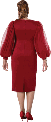 Dorinda Clark Cole <br> (Fall 2026) <br> DCC310091 <br> <br> Burgundy/Gold <br> 8 10 12 14 16 18 <br> 16w 18w 20w 22w 24w 26w<br><br>Scuba