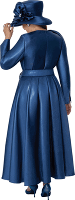 Dorinda Clark Cole <br> (Fall 2026) <br> DCC310331 <br> <br> Navy <br> 8 10 12 14 16 18 <br> 16w 18w 20w 22w 24w 26w<br><br>Metallic Twwill